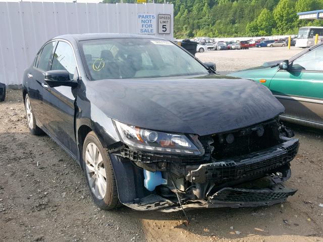 1HGCR3F85FA028690 - 2015 HONDA ACCORD EXL BLACK photo 1