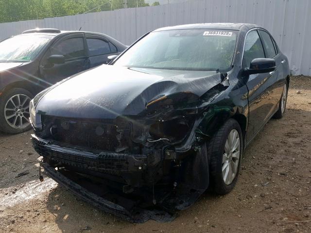 1HGCR3F85FA028690 - 2015 HONDA ACCORD EXL BLACK photo 2