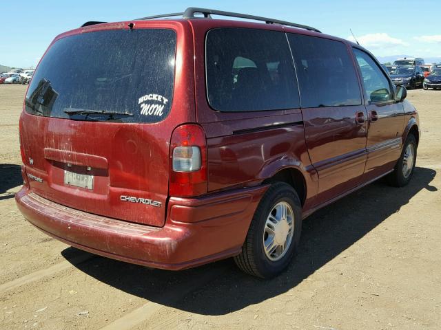 1GNDX13E5YD339536 - 2000 CHEVROLET VENTURE LU RED photo 4