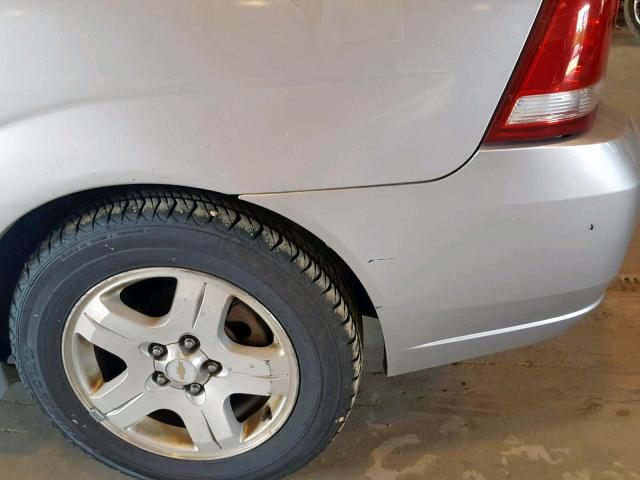 1G1ZU64844F191089 - 2004 CHEVROLET MALIBU MAX 银色 照片 10