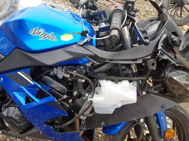 JKAEX8A13HDA32580 - 2017 KAWASAKI EX300 A BLUE photo 9