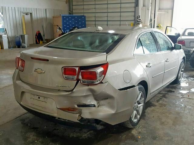 1G11C5SL0EF114609 - 2014 CHEVROLET MALIBU 1LT ბეჟი ფოტო 4