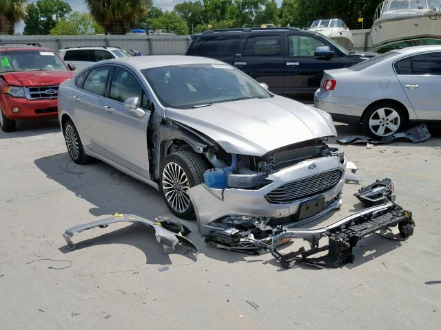 3FA6P0D95JR247343 - 2018 FORD FUSION TIT SILVER photo 1