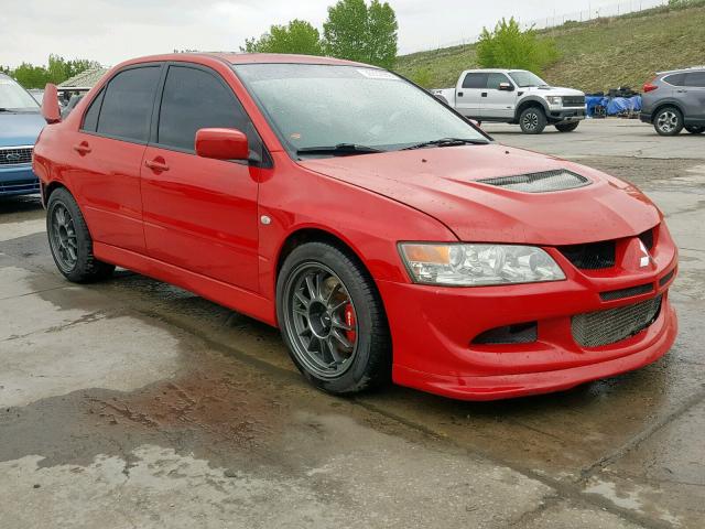 JA3AH86F73U124964 - 2003 MITSUBISHI LANCER EVO RED photo 1