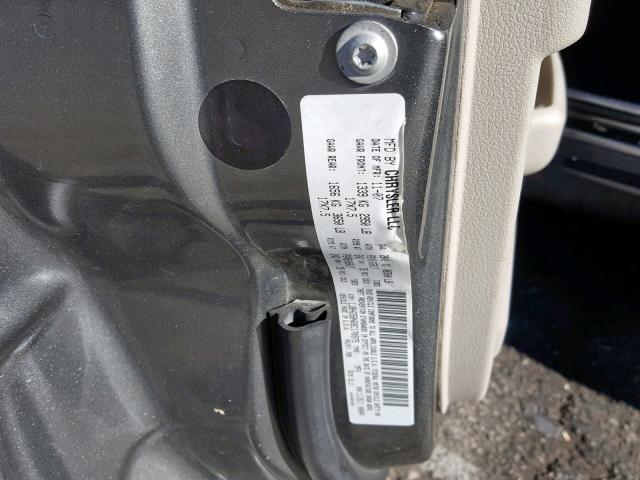 1J8HG58N68C170975 - 2008 JEEP COMMANDER 灰色 照片 10