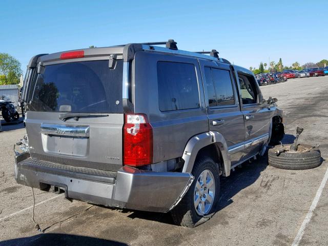 1J8HG58N68C170975 - 2008 JEEP COMMANDER 灰色 照片 4