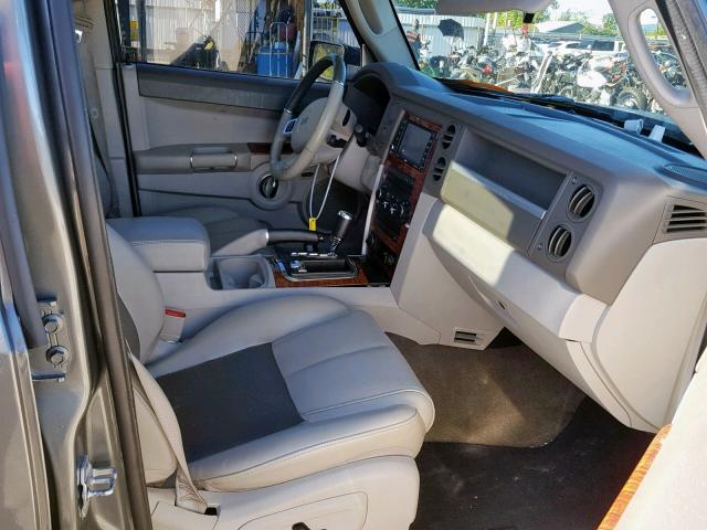 1J8HG58N68C170975 - 2008 JEEP COMMANDER 灰色 照片 5