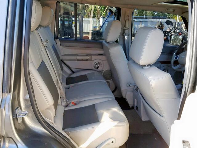 1J8HG58N68C170975 - 2008 JEEP COMMANDER 灰色 照片 6