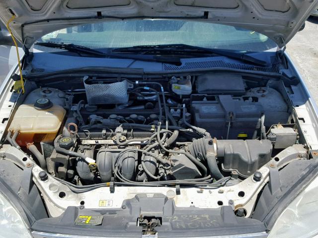 1FAFP34N37W344349 - 2007 FORD FOCUS ZX4 SILVER photo 7