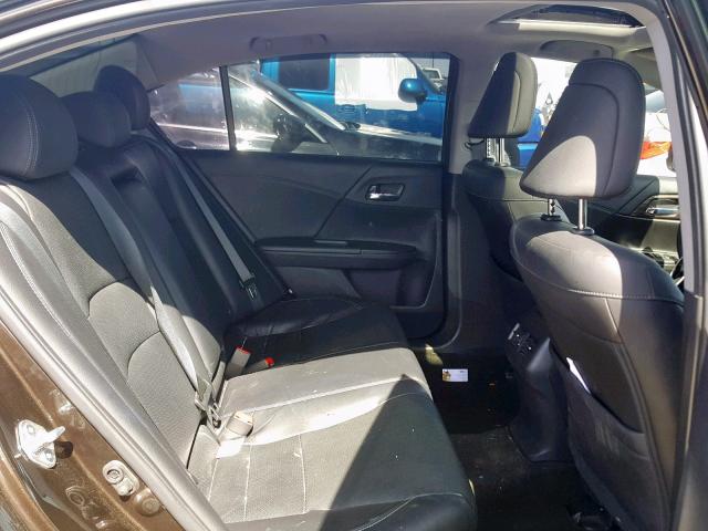 1HGCR2F88GA009627 - 2016 HONDA ACCORD EXL 棕色 照片 6