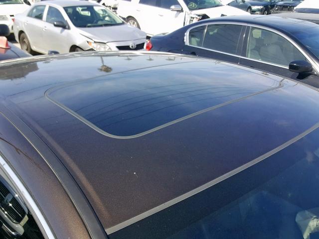 1HGCR2F88GA009627 - 2016 HONDA ACCORD EXL 棕色 照片 9