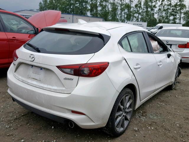 3MZBN1L3XJM187281 - 2018 MAZDA 3 TOURING WHITE photo 4