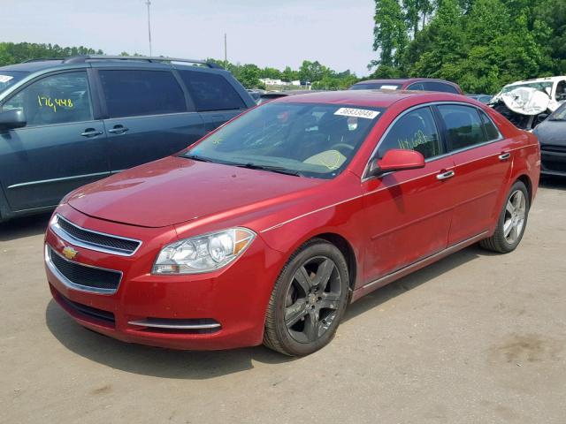 1G1ZC5E02CF261578 - 2012 CHEVROLET MALIBU 1LT 勃艮第红 照片 2
