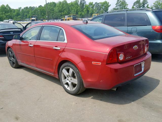 1G1ZC5E02CF261578 - 2012 CHEVROLET MALIBU 1LT 勃艮第红 照片 3