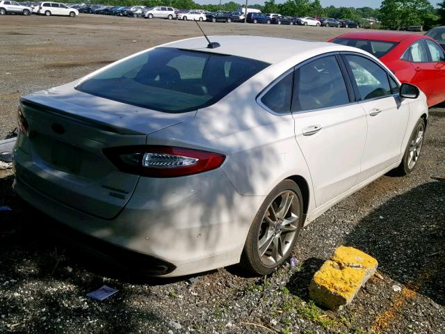 3FA6P0K93DR212324 - 2013 FORD FUSION TIT WHITE photo 4