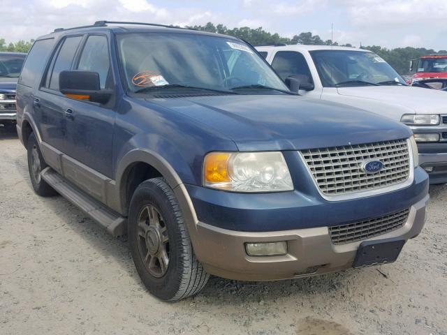 1FMPU17L54LB56155 - 2004 FORD EXPEDITION BLUE photo 1