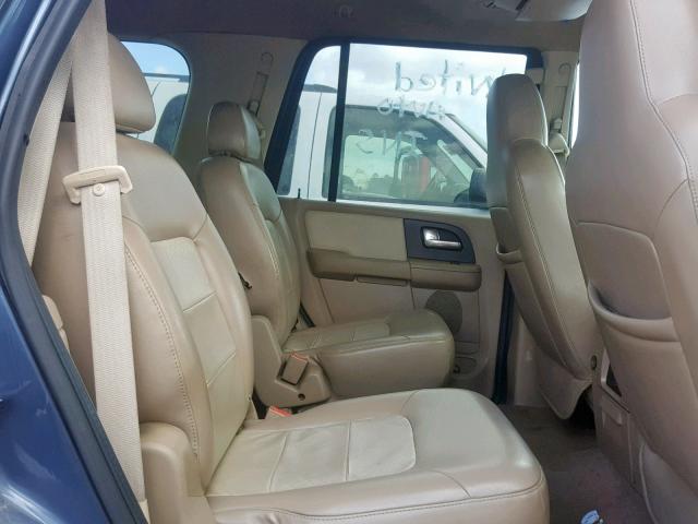 1FMPU17L54LB56155 - 2004 FORD EXPEDITION BLUE photo 6