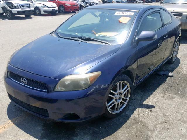 JTKDE177970197409 - 2007 TOYOTA SCION TC ლურჯი ფოტო 2
