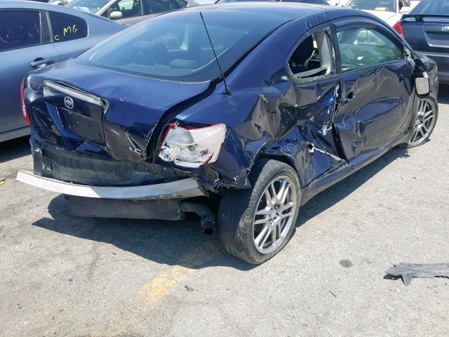 JTKDE177970197409 - 2007 TOYOTA SCION TC ლურჯი ფოტო 4