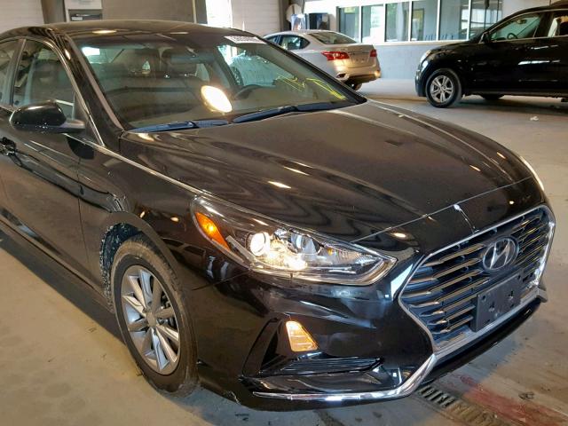 5NPE24AA2JH695942 - 2018 HYUNDAI SONATA ECO BLACK photo 9