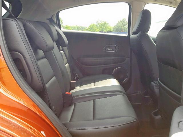 3CZRU6H98KM715409 - 2019 HONDA HR-V TOURI ORANGE photo 6