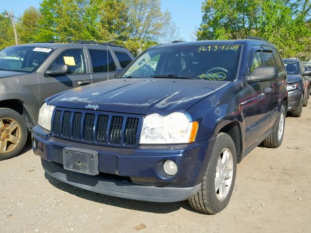 1J4GR48K36C239643 - 2006 JEEP GRAND CHER BLUE photo 2