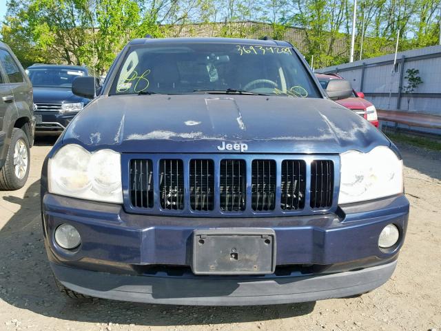 1J4GR48K36C239643 - 2006 JEEP GRAND CHER BLUE photo 9