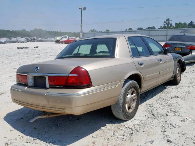 2MEFM74W6YX617257 - 2000 MERCURY GRAND MARQ BROWN photo 4