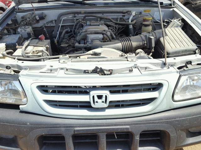 4S6DM58W414416934 - 2001 HONDA PASSPORT E SILVER photo 7