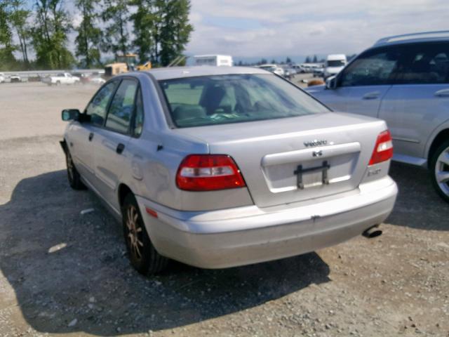 YV1VS29583F945882 - 2003 VOLVO S40 1.9T GRAY photo 3