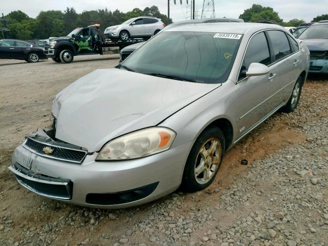 2G1WD58C669316178 - 2006 CHEVROLET IMPALA SUP ვერცხლისფერი ფოტო 2