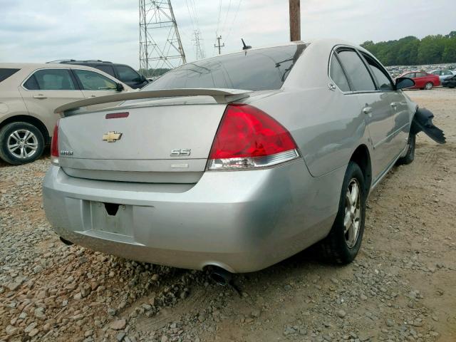 2G1WD58C669316178 - 2006 CHEVROLET IMPALA SUP ვერცხლისფერი ფოტო 4