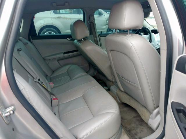 2G1WD58C669316178 - 2006 CHEVROLET IMPALA SUP ვერცხლისფერი ფოტო 6