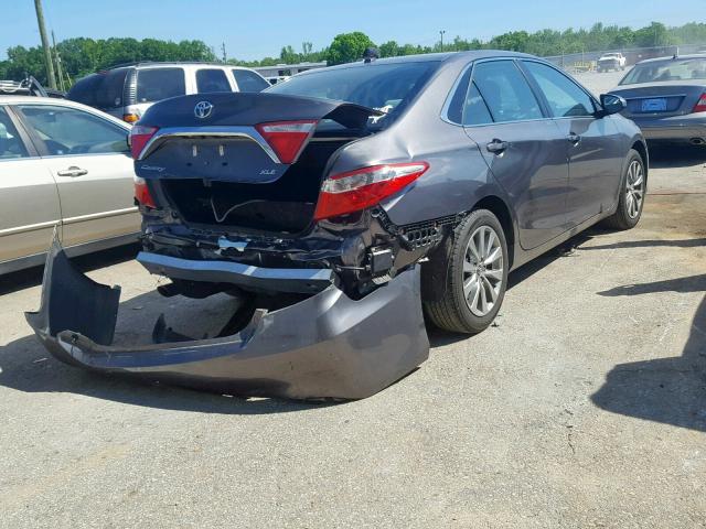 4T1BK1FK3GU575161 - 2016 TOYOTA CAMRY XSE GRAY photo 4