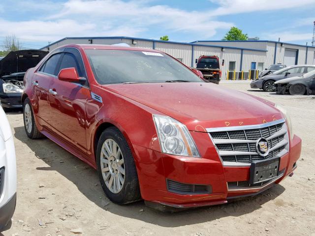 1G6DE5EG6A0125756 - 2010 CADILLAC CTS LUXURY MAROON photo 1