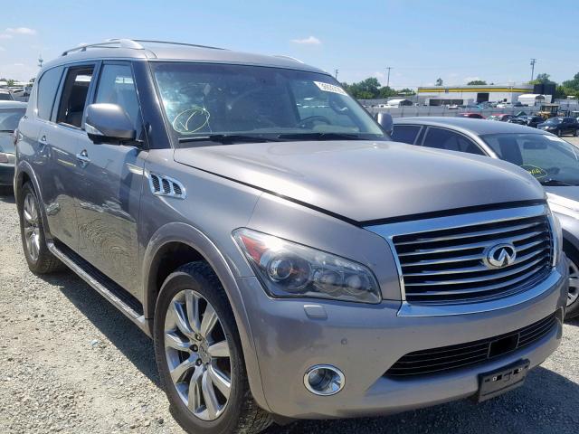 JN8AZ2NC2C9317405 - 2012 INFINITI QX56 BEIGE photo 1