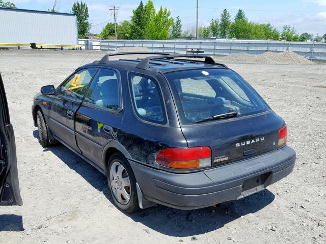 JF1GF4852WG805413 - 1998 SUBARU IMPREZA OU BLACK photo 3