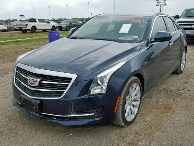 1G6AA5RX4H0164834 - 2017 CADILLAC ATS BLACK photo 2