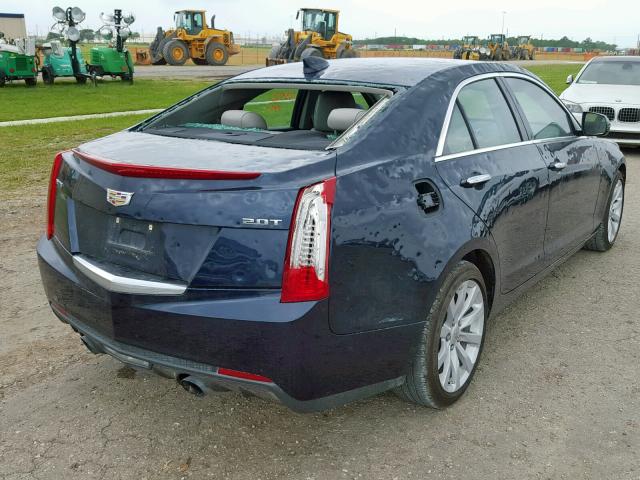 1G6AA5RX4H0164834 - 2017 CADILLAC ATS BLACK photo 4