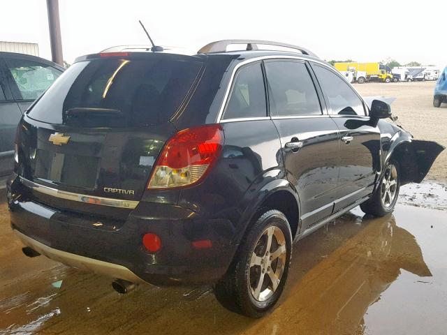 3GNAL3E55CS631722 - 2012 CHEVROLET CAPTIVA SP BLACK photo 4