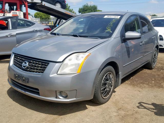 3N1AB61E18L723434 - 2008 NISSAN SENTRA 2.0 GRAY photo 2