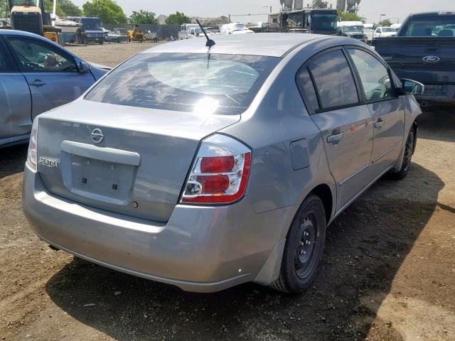 3N1AB61E18L723434 - 2008 NISSAN SENTRA 2.0 GRAY photo 4