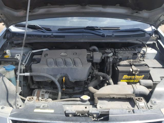 3N1AB61E18L723434 - 2008 NISSAN SENTRA 2.0 GRAY photo 7