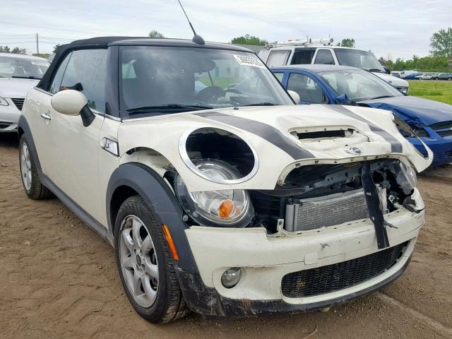 WMWMS33549TG89380 - 2009 MINI COOPER S WHITE photo 1