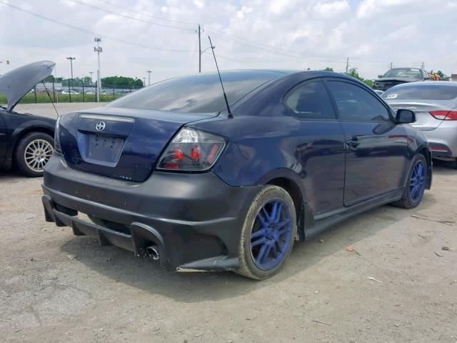 JTKDE177160136179 - 2006 TOYOTA SCION TC ლურჯი ფოტო 4