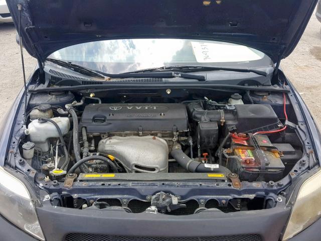 JTKDE177160136179 - 2006 TOYOTA SCION TC ლურჯი ფოტო 7