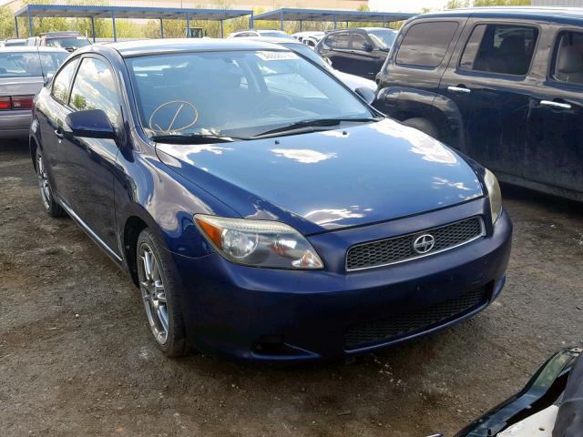 JTKDE177860138365 - 2006 TOYOTA SCION TC ლურჯი ფოტო 1