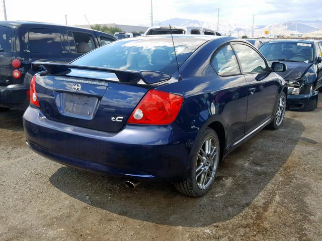 JTKDE177860138365 - 2006 TOYOTA SCION TC ლურჯი ფოტო 4
