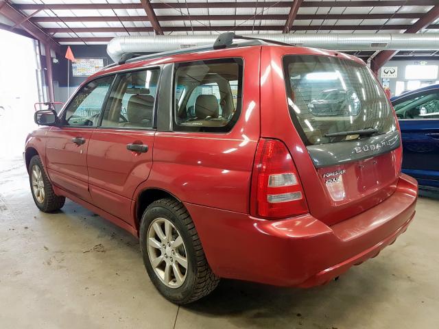 JF1SG65645G721026 - 2005 SUBARU FORESTER 2.5XS  photo 3