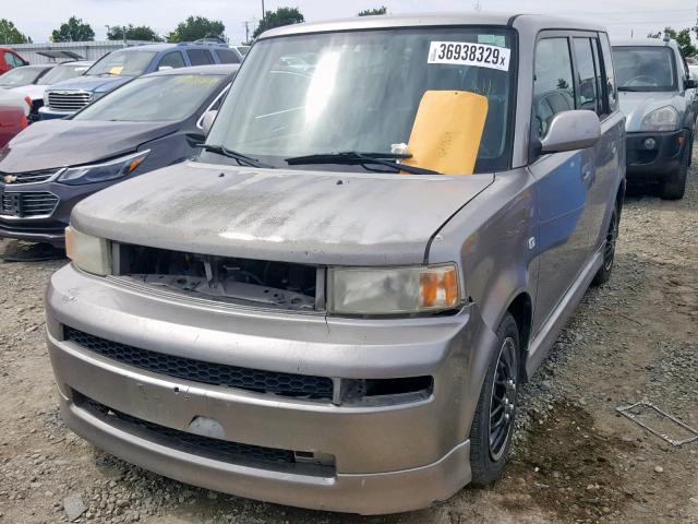 JTLKT324454008642 - 2005 TOYOTA SCION XB 银色 照片 2